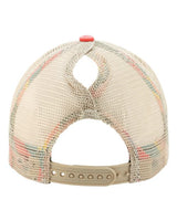 Infinity Her TESS Women's Washed Mesh-Back Cap #color_Sherbet/ Stripes