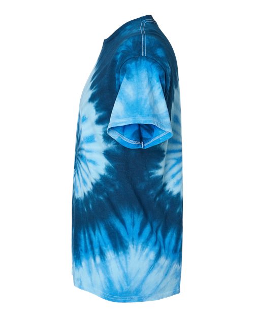 Tie-Dye CD100 Adult 5.4 oz., 100% Cotton T-Shirt #color_BLUE OCEAN