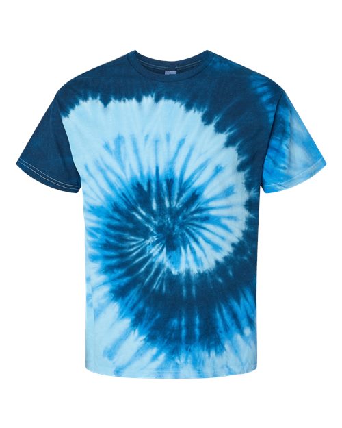 Tie-Dye CD100 Adult 5.4 oz., 100% Cotton T-Shirt #color_BLUE OCEAN