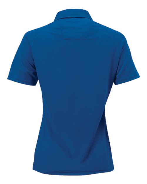 Paragon 106 Women's Contrast Insert Mesh Polo #color_Royal/ White
