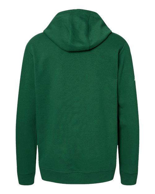 Adidas A432 Fleece Hooded Sweatshirt #color_Collegiate Green