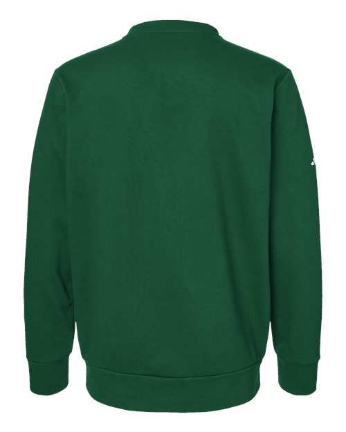 Adidas A434 Fleece Crewneck Sweatshirt #color_Collegiate Green