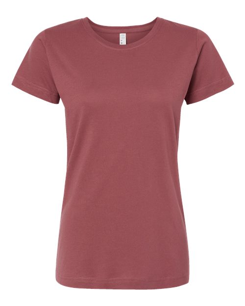 LAT 3516 Ladies' Fine Jersey T-Shirt #color_ROUGE
