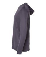 Paragon 220P Bahama Performance Hooded Long Sleeve T-Shirt #color_Graphite