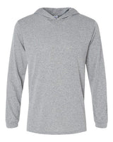 Paragon 220P Bahama Performance Hooded Long Sleeve T-Shirt #color_Heather Grey