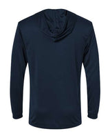 Paragon 220P Bahama Performance Hooded Long Sleeve T-Shirt #color_Navy