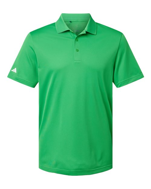 Adidas A430 Basic Sport Polo #color_Vivid Green