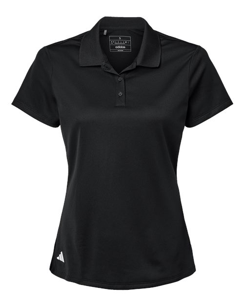 Adidas A431 Women's Basic Sport Polo #color_Black