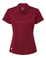 Adidas A431 Women's Basic Sport Polo #color_Collegiate Burgundy