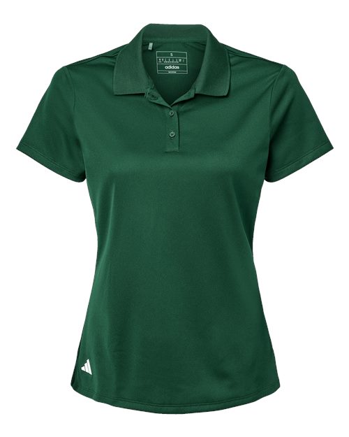 Adidas A431 Women's Basic Sport Polo #color_Collegiate Green