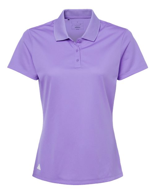 Adidas A431 Women's Basic Sport Polo #color_Light Flash Purple