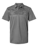 Adidas A585 Camo Chest Print Polo #color_Grey Three
