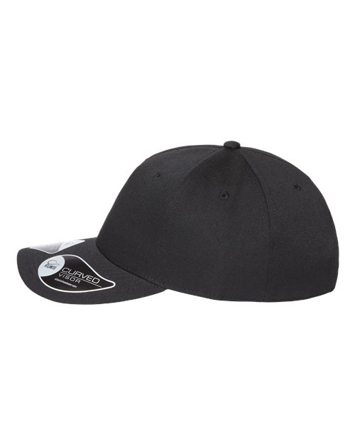Atlantis Headwear FIJI Sustainable Five-Panel Cap #color_Black
