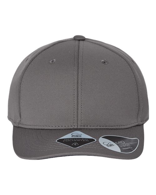 Atlantis Headwear SKYE Sustainable Honeycomb Cap #color_Dark Grey