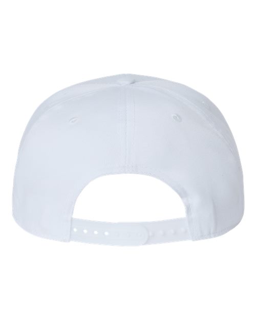 Atlantis Headwear JAMES Sustainable Flat Bill Cap #color_White