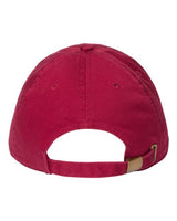 Atlantis Headwear FRASER Sustainable Dad Hat #color_Cardinal Red