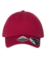 Atlantis Headwear FRASER Sustainable Dad Hat #color_Cardinal Red