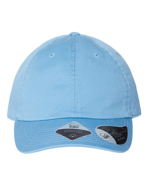 Atlantis Headwear FRASER Sustainable Dad Hat #color_Columbia Blue