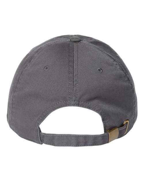 Atlantis Headwear FRASER Sustainable Dad Hat #color_Dark Grey