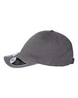Atlantis Headwear FRASER Sustainable Dad Hat #color_Dark Grey