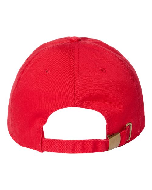 Atlantis Headwear FRASER Sustainable Dad Hat #color_Red