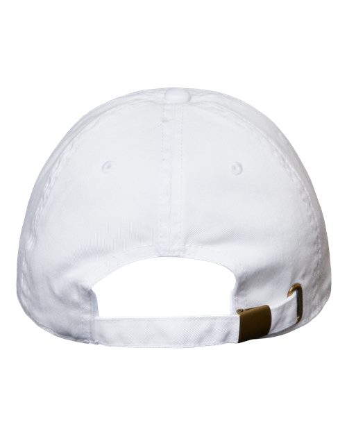 Atlantis Headwear FRASER Sustainable Dad Hat #color_White