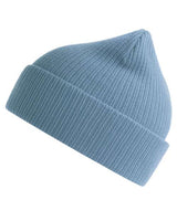 Atlantis Headwear NELSON Sustainable Cuffed Beanie #color_Light Avio Blue