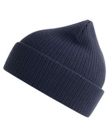 Atlantis Headwear NELSON Sustainable Cuffed Beanie #color_Navy