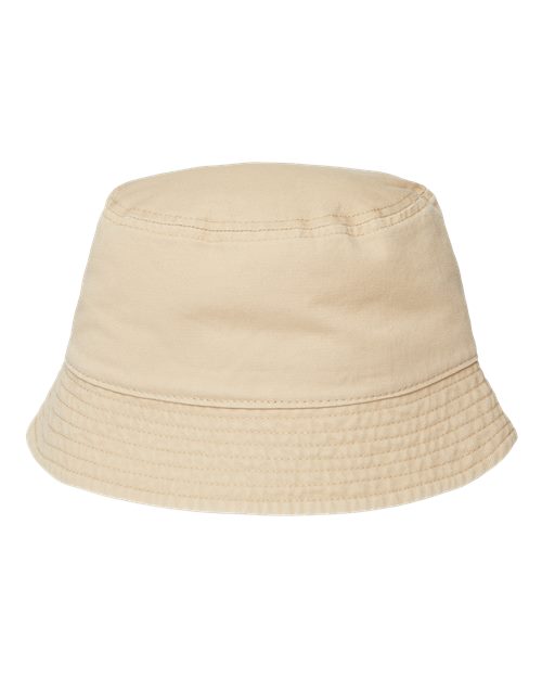 Atlantis Headwear POWELL Sustainable Bucket Hat #color_Khaki