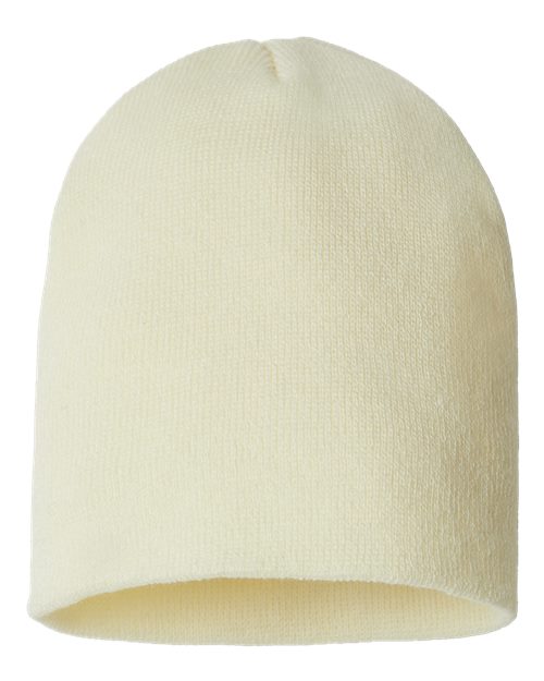 CAP AMERICA SKN28 USA-Made Sustainable Beanie #color_Ivory