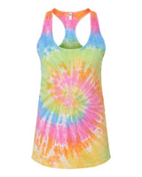 Colortone 3400 Women's Tie-Dyed Racerback Tank Top #color_Eternity