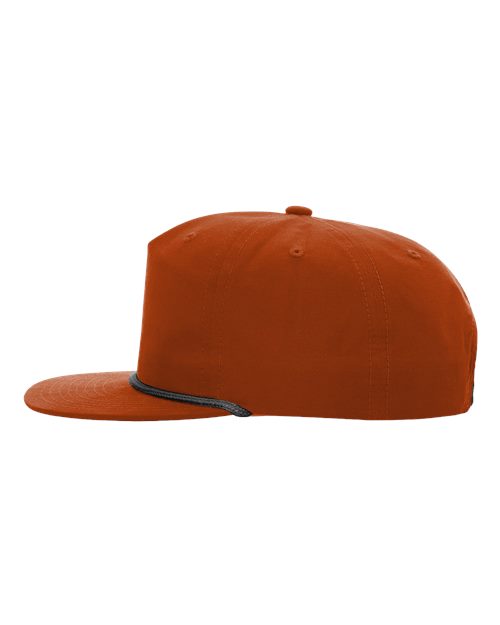 Richardson 256 Umpqua Snapback Cap #color_Dark Orange/ Black