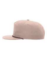 Richardson 256 Umpqua Snapback Cap #color_Pale Peach/ Maroon
