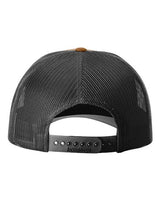 Richardson 115 Low Pro Trucker Cap #color_Carmel/ Black