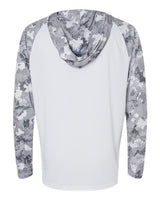 Paragon 240P Tortuga Extreme Performance Hooded T-Shirt #color_White/ Aluminum Camo