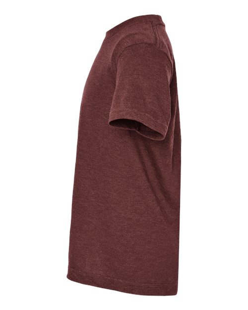 Tultex 235 Youth Fine Jersey T-Shirt #color_Heather Burgundy