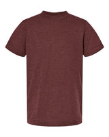 Tultex 235 Youth Fine Jersey T-Shirt #color_Heather Burgundy