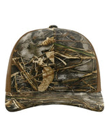 Richardson 112P Printed Trucker Cap #color_Realtree Max 7/ Buck