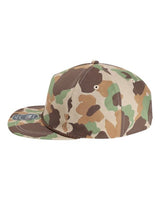 Imperial DNA010 The Aloha Rope Cap #color_Frog Skin Camo/ Brown
