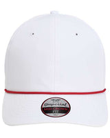 Imperial 7054 The Wingman Cap #color_White/ Red