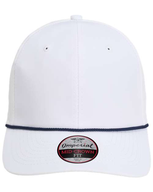 Imperial 7054 The Wingman Cap #color_White/ Navy