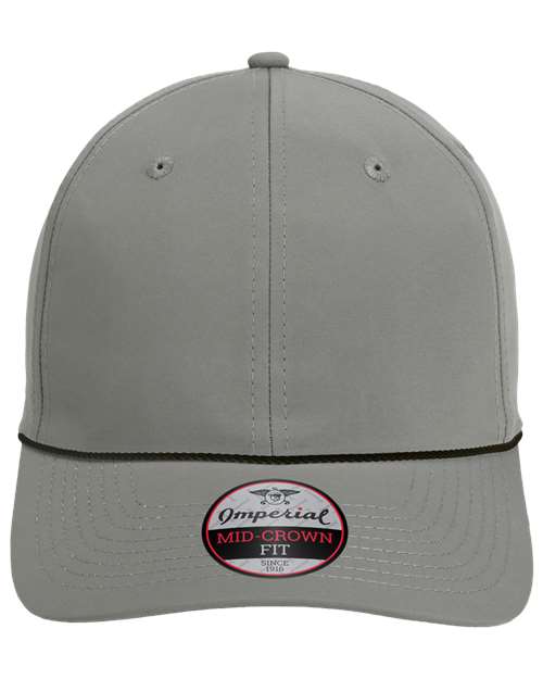 Imperial 7054 The Wingman Cap #color_Grey/ Black