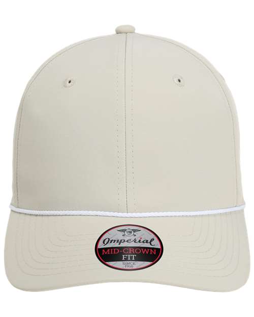 Imperial 7054 The Wingman Cap #color_Putty/ White