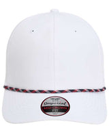 Imperial 7054 The Wingman Cap #color_White/ Navy/ White/ Red