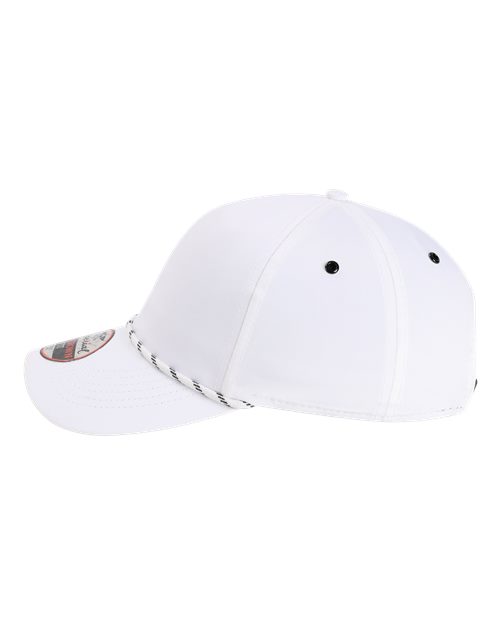Imperial 6054 The Habanero Performance Rope Cap #color_White