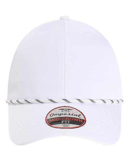 Imperial 6054 The Habanero Performance Rope Cap #color_White