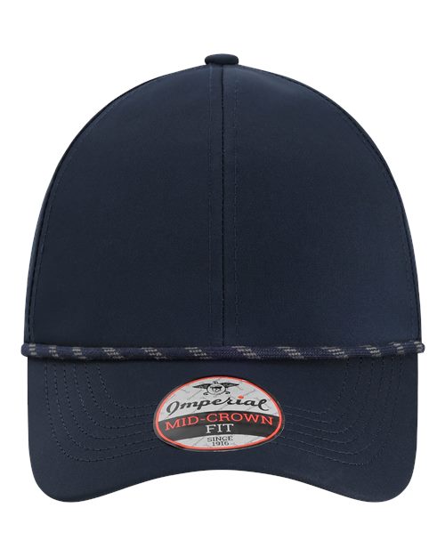 Imperial 6054 The Habanero Performance Rope Cap #color_Navy