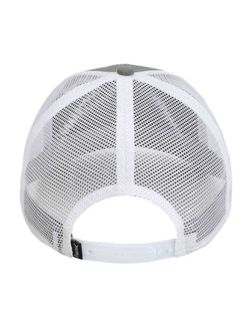 Imperial 7055 The Night Owl Performance Rope Cap #color_Grey/ White