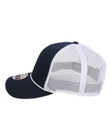 Imperial 7055 The Night Owl Performance Rope Cap #color_Navy/ White