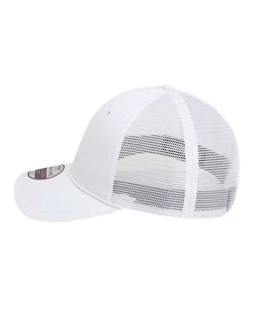 Imperial 7055 The Night Owl Performance Rope Cap #color_White/ White